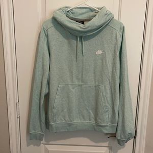 Mint green Nike hoodie